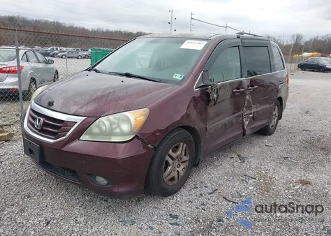 2009 Honda Odyssey Ex-L from USA, damaged, VIN 5FNRL38689B009794